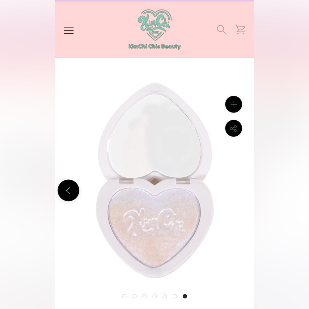 KIMCHI BEAUTY PEARL GONE WILD PRESSED SHIMMER HIGHLIGHTER - 01 HOPE NIB